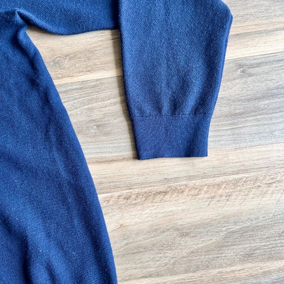 Lacoste Paris Lightweight Pure Wool Polo Sweater Size XL - Picture 8 of 12